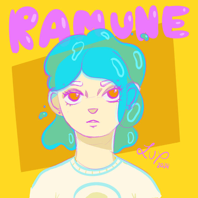 First concept art of Ramune (February 2024)