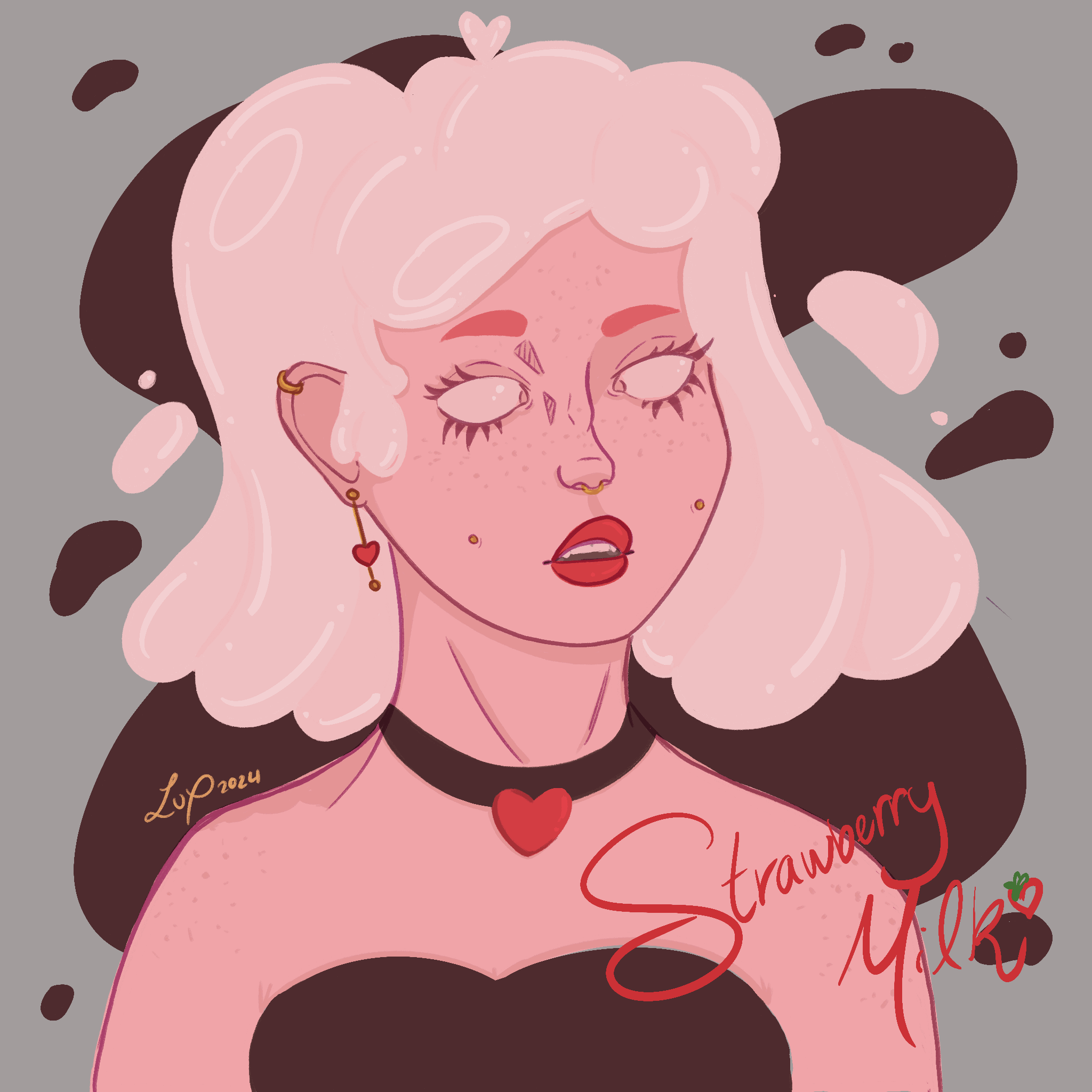Straberry Milk concept art presentation with animation (June 2024)