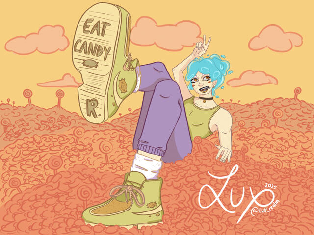 Ramune's dream world would be fill with mountains made of candy and she would conquer all the lands (2025)